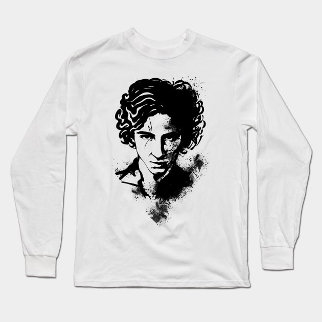 Crossover Long Sleeve T-Shirt by Empat